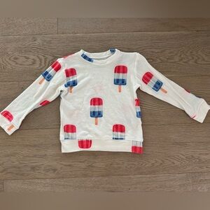 Unisex Brokedown Clothing soft bomb pop-popsicle pullover sweatshirt size 5